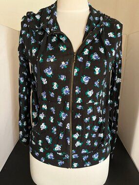 Floral Jacket w Hood